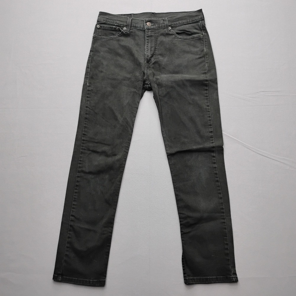 Levis 511 Slim Fit Mens Black Denim Jeans W32 L32 04511-2694